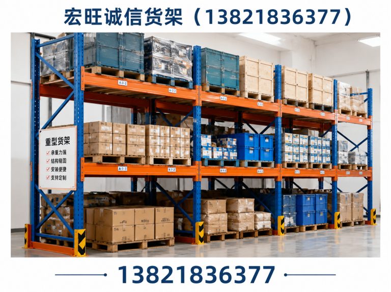 河西区宏旺诚信货架展示图